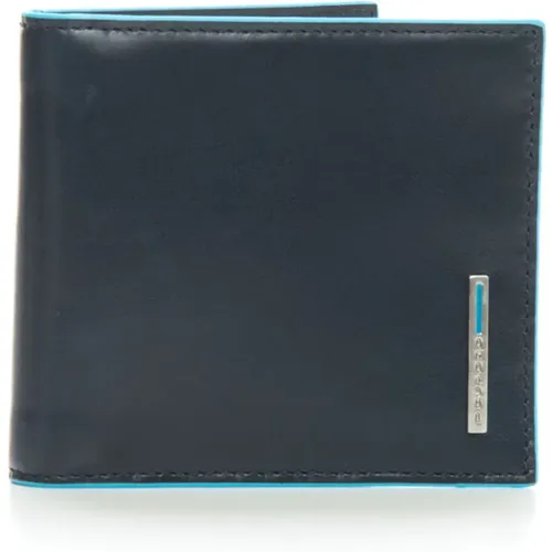 Wallet with money clip , Herren, Größe: ONE Size - Piquadro - Modalova