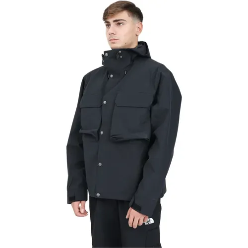 Windbreaker Jacke im Retro-Militärstil , Herren, Größe: XS - The North Face - Modalova