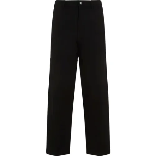 Trousers for Men Aw24 , male, Sizes: L, XL - Moncler - Modalova