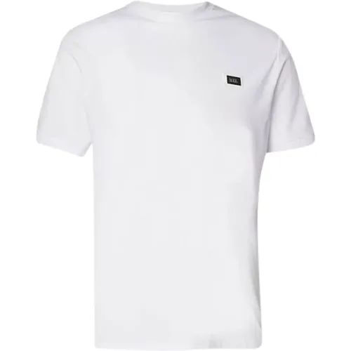 Weißes Regular Fit T-Shirt , Herren, Größe: XL - Karl Lagerfeld - Modalova