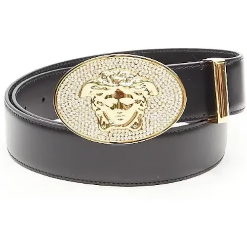 Pre-owned Leather belts , male, Sizes: ONE SIZE - Versace Pre-owned - Modalova