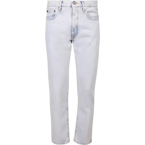 Schmal geschnittene Jeans Off White - Off White - Modalova