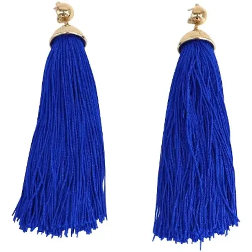 Pre-owned Fabric earrings , female, Sizes: ONE SIZE - Emilio Pucci Pre-owned - Modalova
