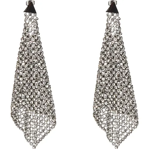 Women's Accessories Earrings Silver Ss24 , female, Sizes: ONE SIZE - Paco Rabanne - Modalova
