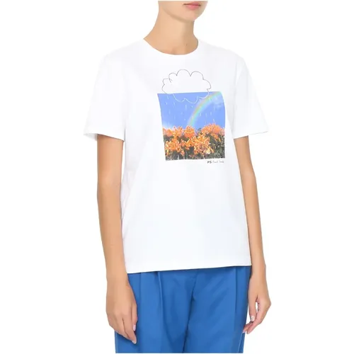 Sunshine & Showers Grafikdruck T-Shirt - PS By Paul Smith - Modalova