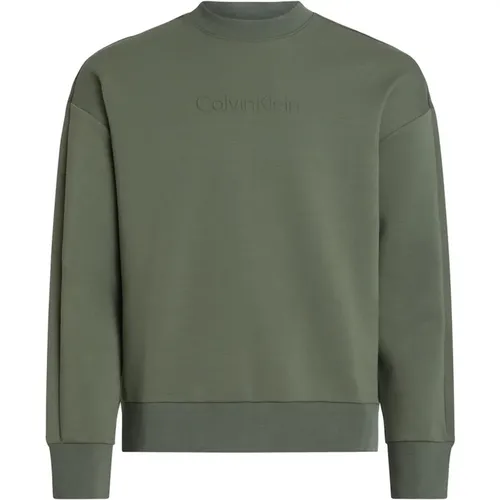 Embossed Logo Sweatshirt , male, Sizes: XL - Calvin Klein - Modalova