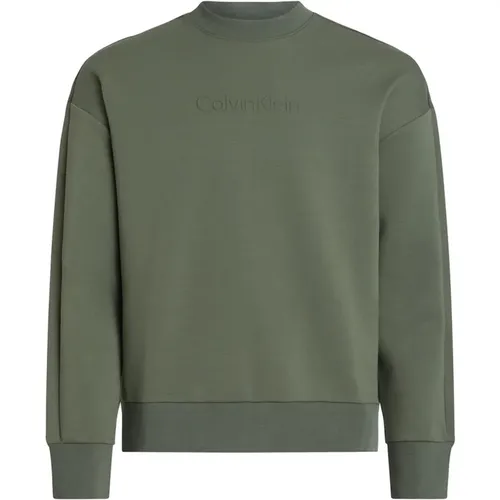 Geprägter Logo-Sweatshirt - Calvin Klein - Modalova