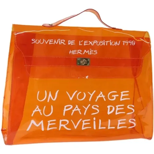 Pre-owned Canvas handbags , female, Sizes: ONE SIZE - Hermès Vintage - Modalova