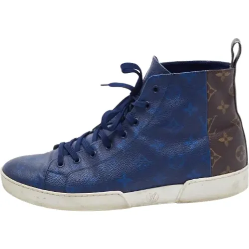 Pre-owned Coated canvas sneakers , female, Sizes: 9 1/2 UK - Louis Vuitton Vintage - Modalova