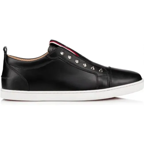 Sneakers with f.a.v fique a vontade flat , male, Sizes: 8 UK - Christian Louboutin - Modalova