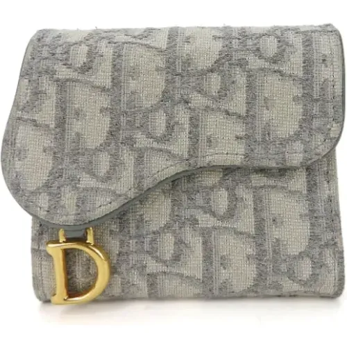 Pre-owned Canvas wallets , female, Sizes: ONE SIZE - Dior Vintage - Modalova