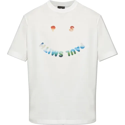 T-Shirt mit Logo , Herren, Größe: XL - PS By Paul Smith - Modalova