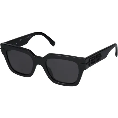 Stylische Sonnenbrille Maison Fe40078I , unisex, Größe: 51 MM - Fendi - Modalova