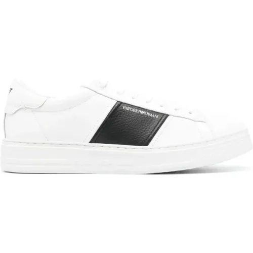 Weiße Sneakers Ss24 , Herren, Größe: 44 EU - Emporio Armani - Modalova