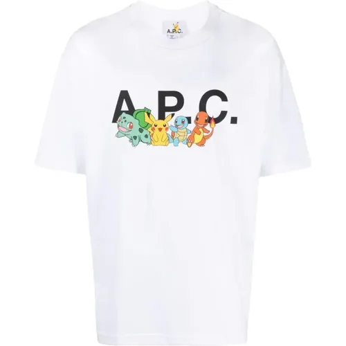 Pokemon T-Shirt, 100% Baumwolle - A.p.c. - Modalova