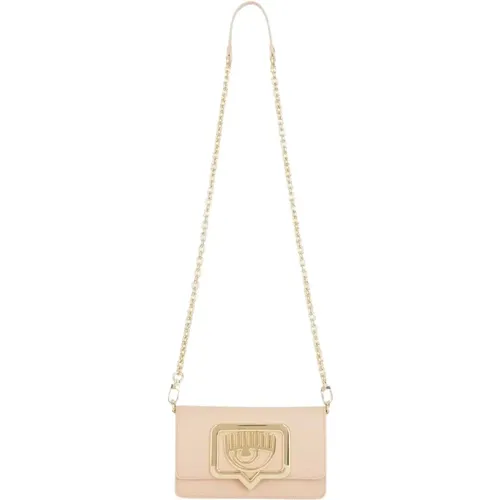 Mini Crossbody Tasche mit Augenförmiger Schnalle - Chiara Ferragni Collection - Modalova