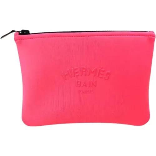 Pre-owned Fabric pouches , female, Sizes: ONE SIZE - Hermès Vintage - Modalova