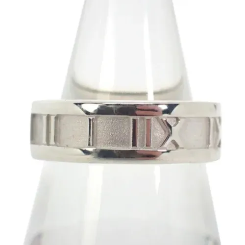 Pre-owned Silver rings , female, Sizes: ONE SIZE - Tiffany & Co. Pre-owned - Modalova