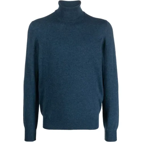Blaue Sweatshirts für Männer Aw23 , Herren, Größe: 2XL - Barba - Modalova