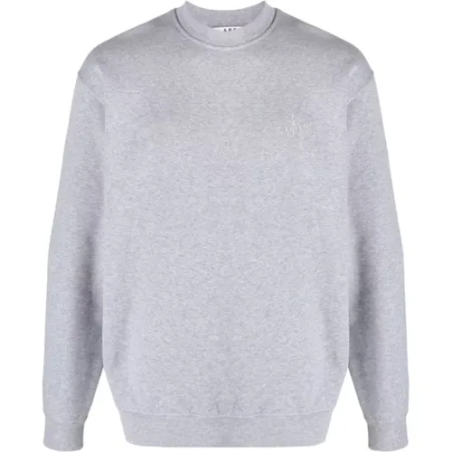 Grey Sweaters by JW Anderson , male, Sizes: L - A.p.c. - Modalova