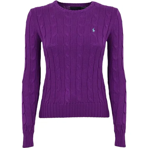 Cable Knit Sweater , female, Sizes: 2XL, XL, L - Ralph Lauren - Modalova