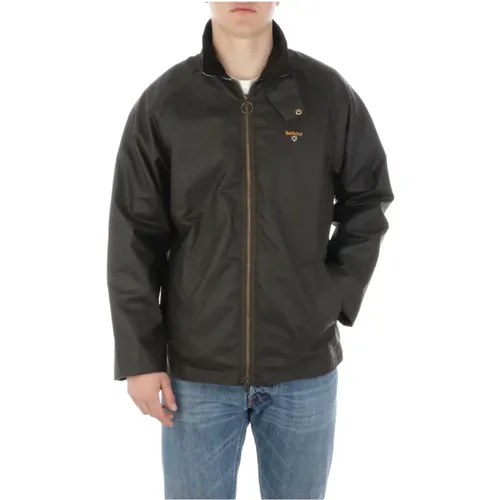 Ol71 College Wax Jacket , male, Sizes: S, M, L - Barbour - Modalova