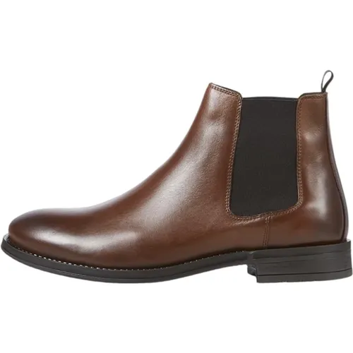 Klassische Chelsea-Boots für Herren , Herren, Größe: 41 EU - jack & jones - Modalova