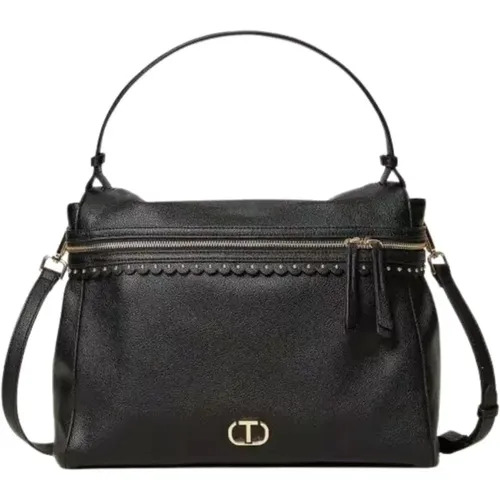 Iconic Womens Handbag Nero Aw23 , female, Sizes: ONE SIZE - Twinset - Modalova