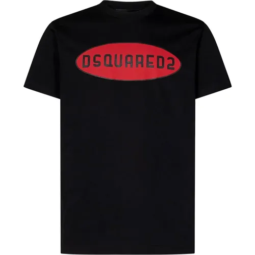 Cool Fit Logo T-Shirt , male, Sizes: XL, L, S, M - Dsquared2 - Modalova