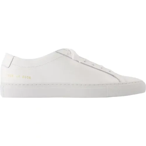 Leather Low Top Sneakers , male, Sizes: 6 UK, 9 UK - Common Projects - Modalova