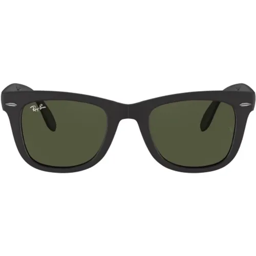 Faltbare Wayfarer Sonnenbrille , Herren, Größe: XL - Ray-Ban - Modalova