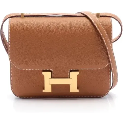 Pre-owned Leather crossbody-bags , female, Sizes: ONE SIZE - Hermès Vintage - Modalova