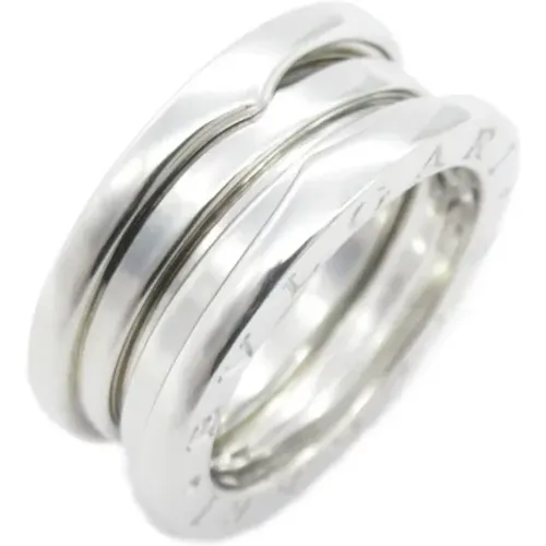 Pre-owned White Gold rings , unisex, Sizes: ONE SIZE - Bvlgari Vintage - Modalova