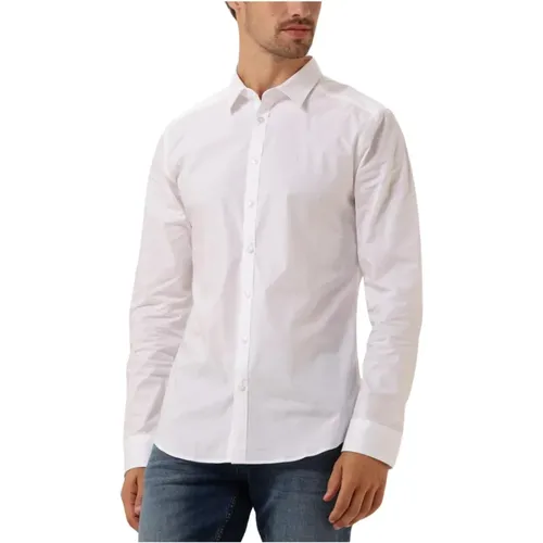 Casual Essential Shirt Weiß , Herren, Größe: S - Pure Path - Modalova