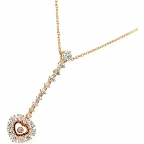 Pre-owned Rose Gold necklaces , female, Sizes: ONE SIZE - Chopard Pre-owned - Modalova