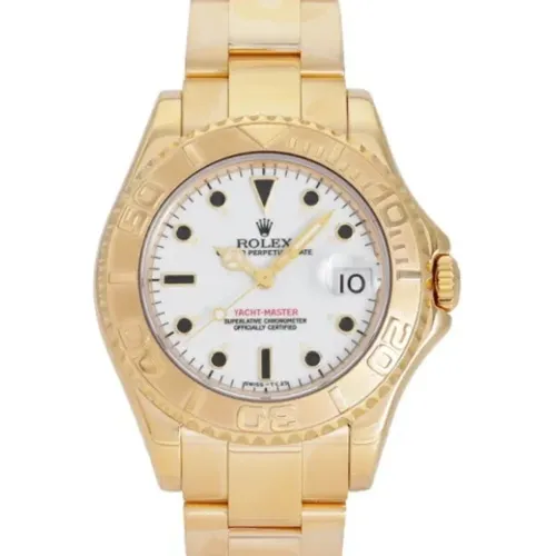 Pre-owned Gold watches , female, Sizes: ONE SIZE - Rolex Vintage - Modalova