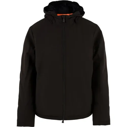 Coat Aurelio Nep Soft , male, Sizes: M, S, 3XL - Suns - Modalova