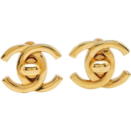 Pre-owned Metal chanel-jewelry , female, Sizes: ONE SIZE - Chanel Vintage - Modalova