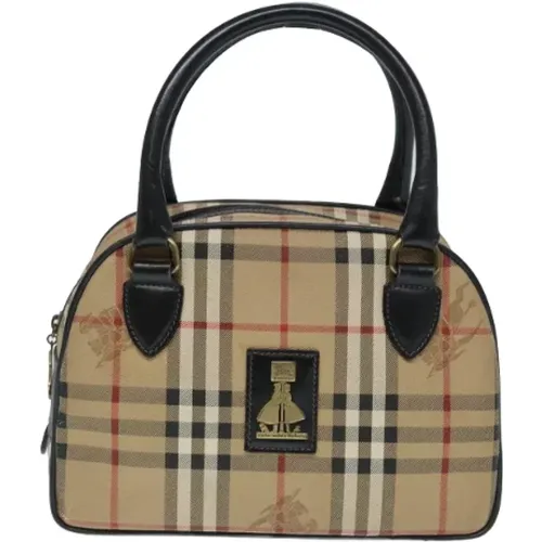 Pre-owned Canvas handbags , female, Sizes: ONE SIZE - Burberry Vintage - Modalova