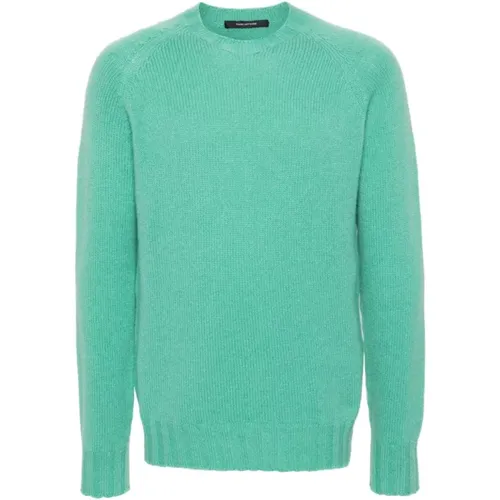 Grüner Sweatshirt Aw24 Herrenmode - Tagliatore - Modalova