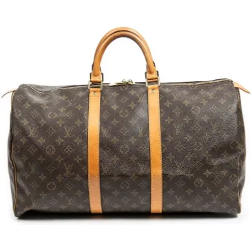 Pre-owned Coated canvas handbags , female, Sizes: ONE SIZE - Louis Vuitton Vintage - Modalova