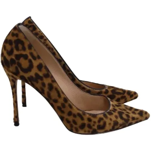 Pre-owned Wool heels , female, Sizes: 6 1/2 UK - Sergio Rossi Pre-owned - Modalova
