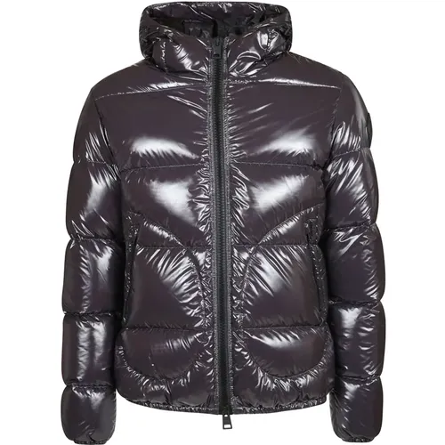 Glänzende Bomberjacke , Herren, Größe: M - Herno - Modalova