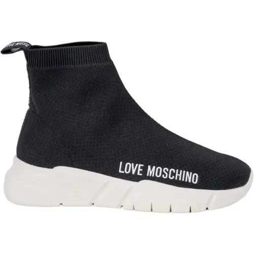 Women's Sneakers Spring/Summer Collection , female, Sizes: 5 UK, 3 UK, 6 UK - Love Moschino - Modalova