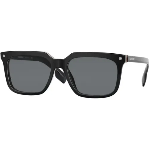 Stilvolle Herren-Sonnenbrille zum Schutz der Augen , Herren, Größe: 56 MM - Burberry - Modalova
