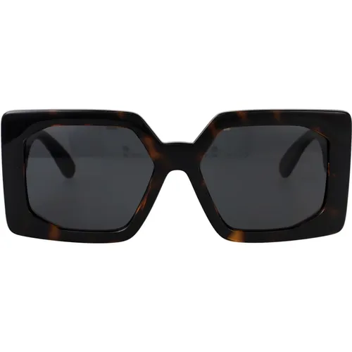 Stylish Sunglasses with Model 0Ve4478U , female, Sizes: 55 MM - Versace - Modalova