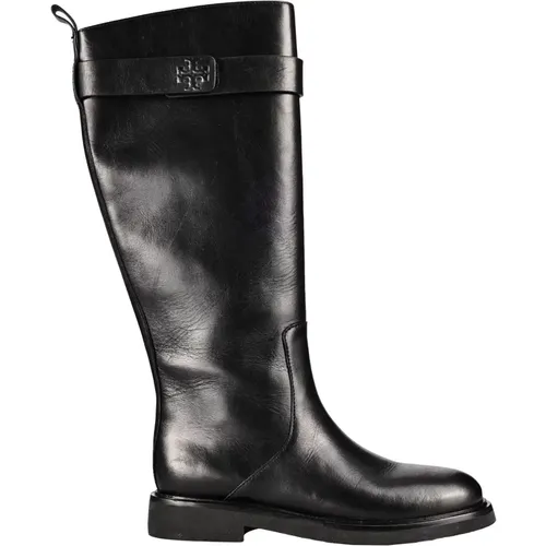 Leather Boots , female, Sizes: 6 UK, 7 UK, 4 UK - TORY BURCH - Modalova