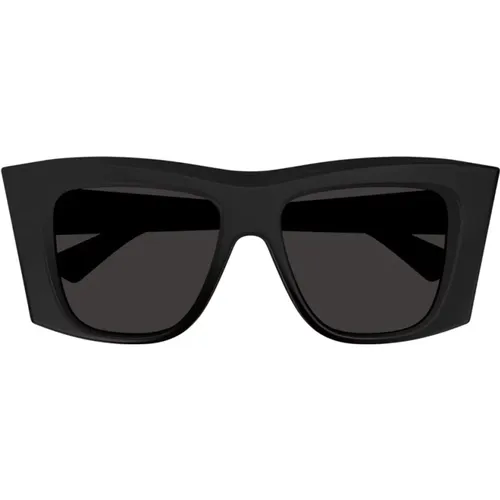 Neue Classic Large Sonnenbrille , Damen, Größe: 46 MM - Bottega Veneta - Modalova