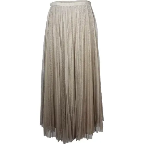 Pre-owned Silk bottoms , female, Sizes: XS - Dior Vintage - Modalova