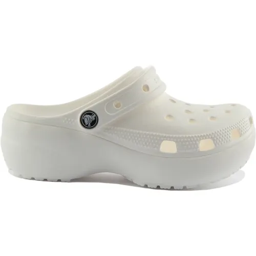 Classic Platform Unisex Clogs , female, Sizes: 4 UK, 5 UK, 3 UK, 1 UK, 6 UK, 8 UK - Crocs - Modalova